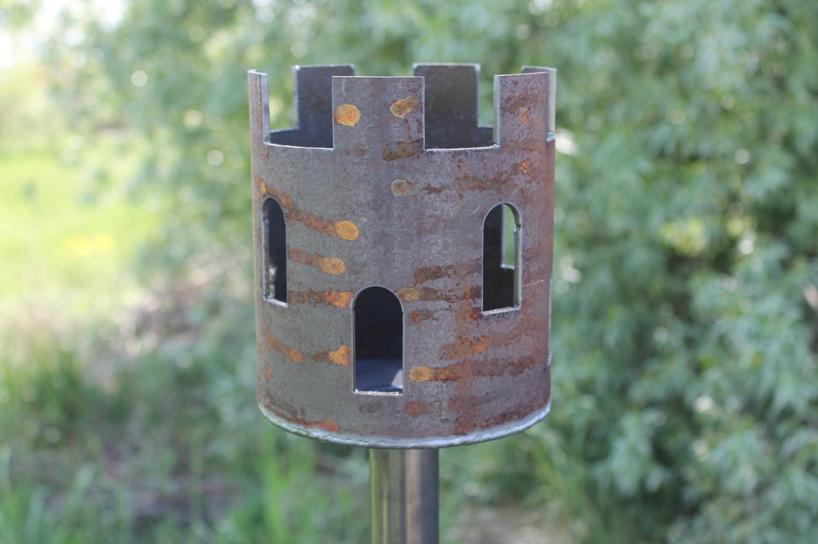 Bild Gartenfackel Burg