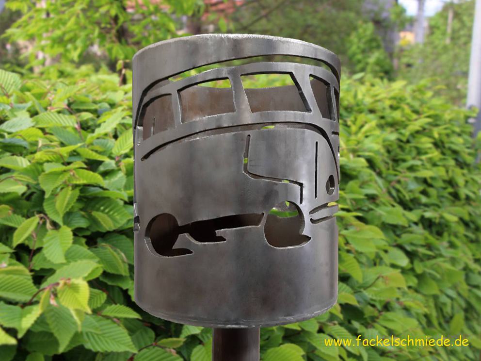 Bild Gartenfackel Bulli T1