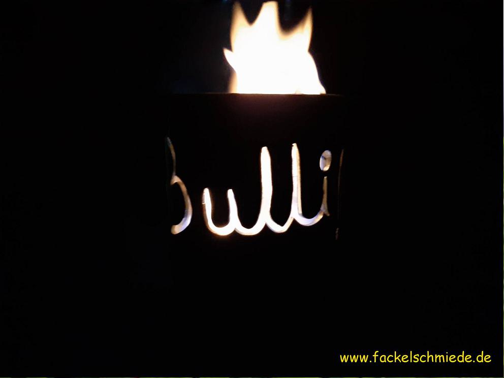 Bild Gartenfackel Bulli T1
