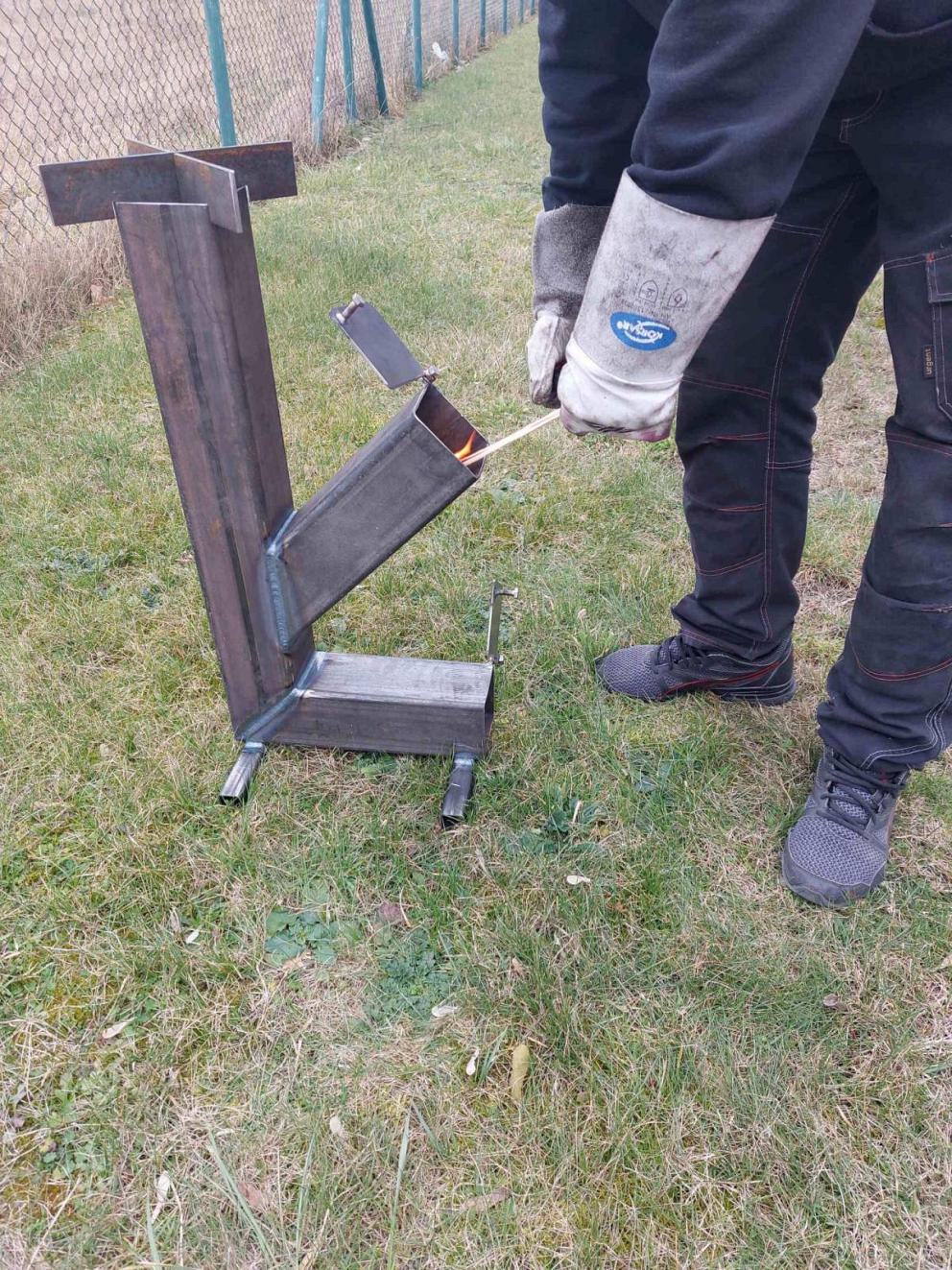Bild Raketenofen Björn