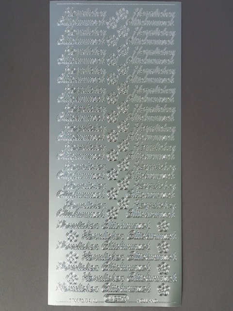 Bild Herzlichen Glückwunsch Starform 429 silber 