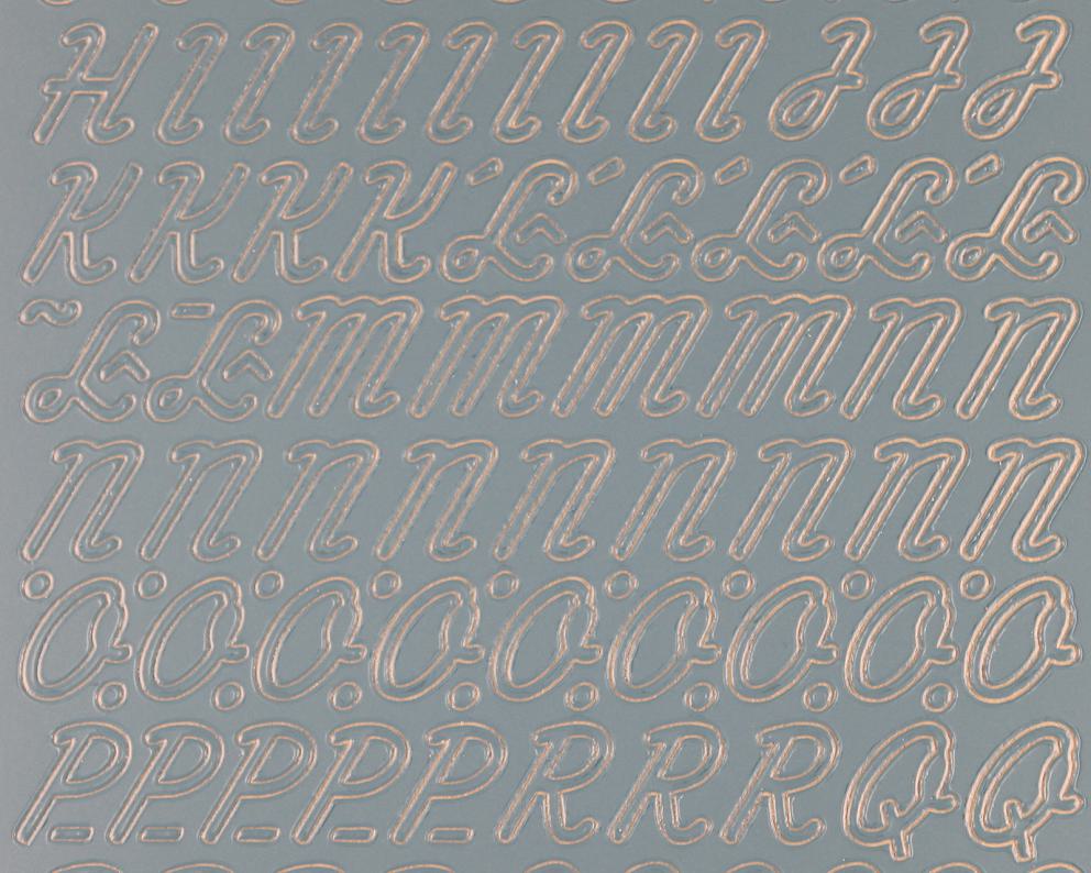Bild Sticker Großbuchstaben Starform 826 hellblau 