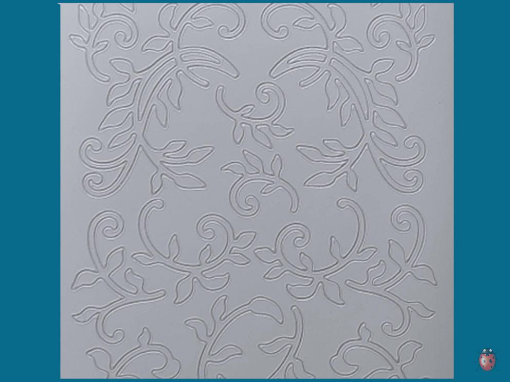 Bild Aufkleber Blätterranke weiß Starform 1283