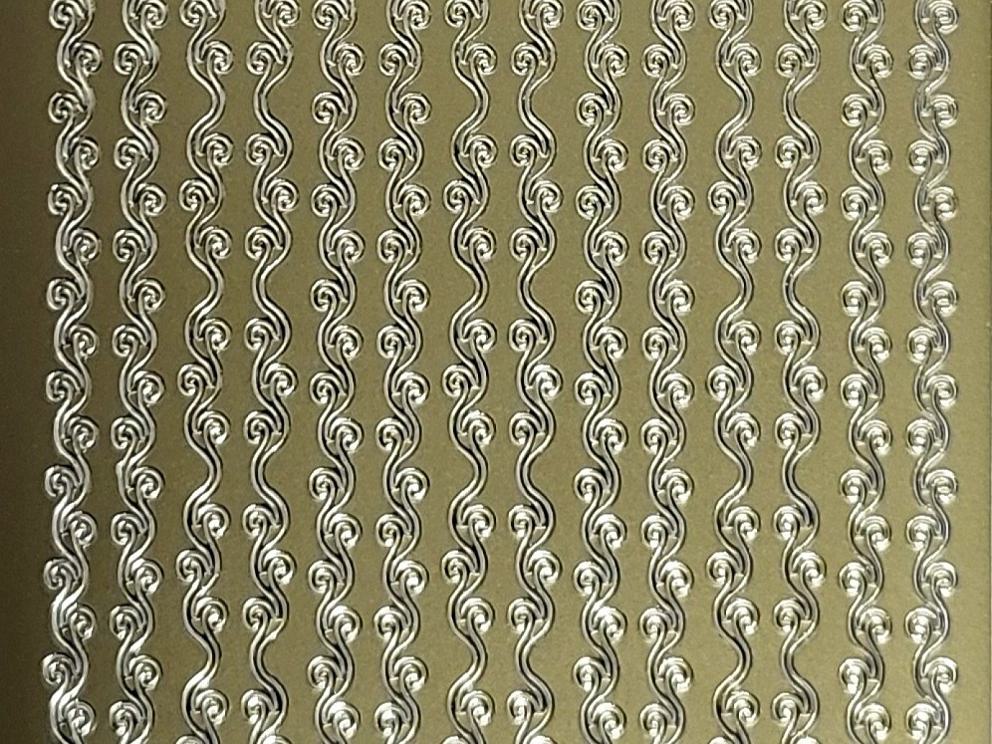 Bild Sticker Streifen gold Starform 1023