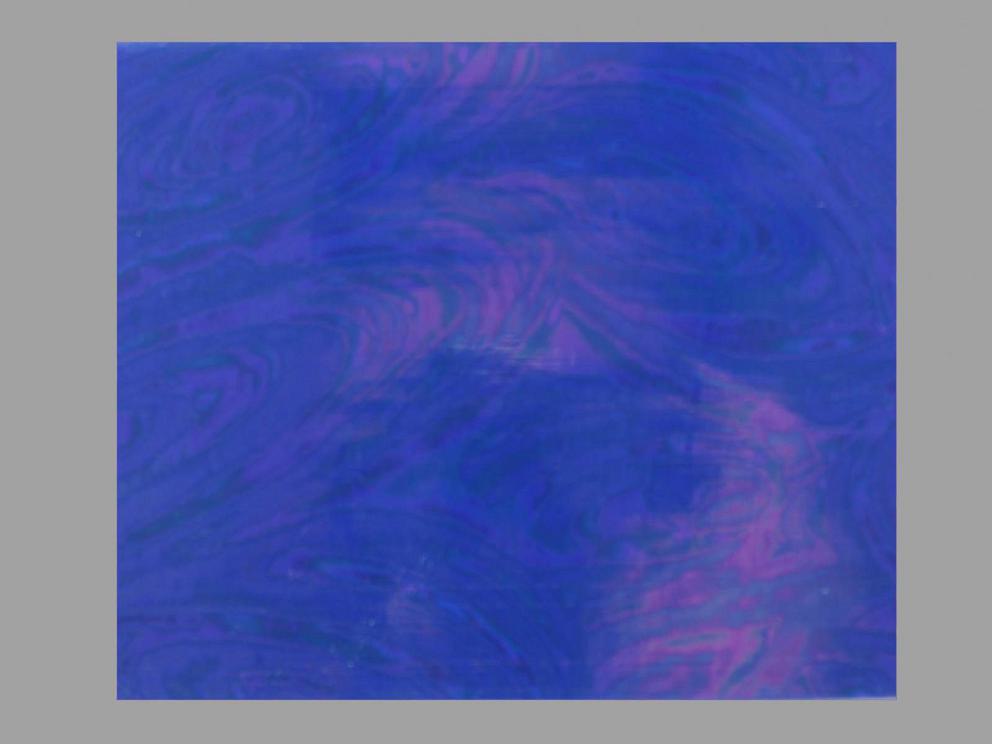Bild Wachsplatte irisierend mittelblau 200x100x0,5