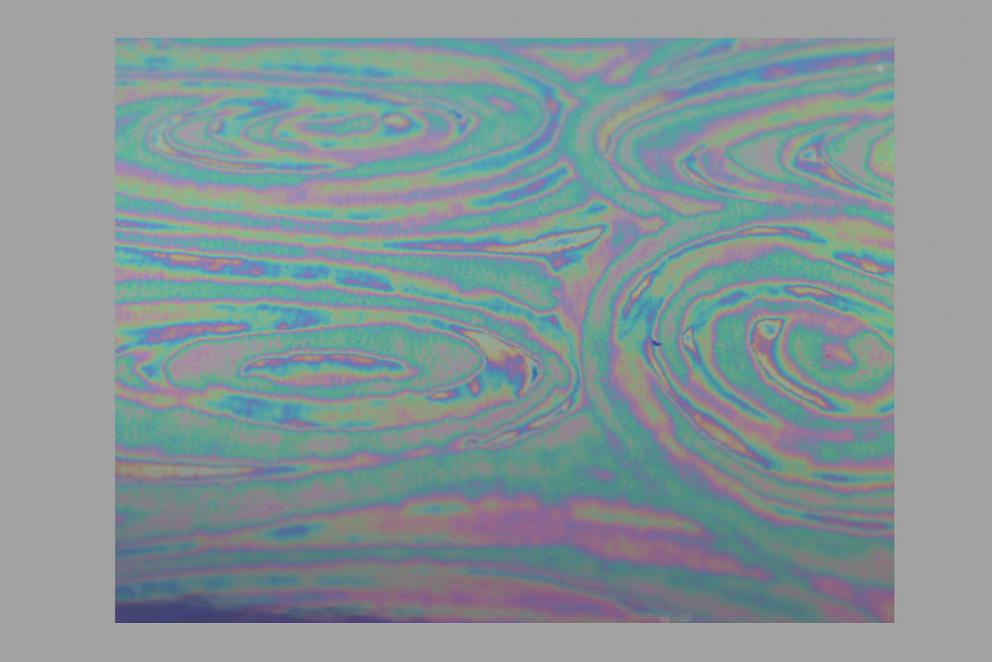 Bild Wachsplatte irisierend 51 kobaltblau 200x100x0,5