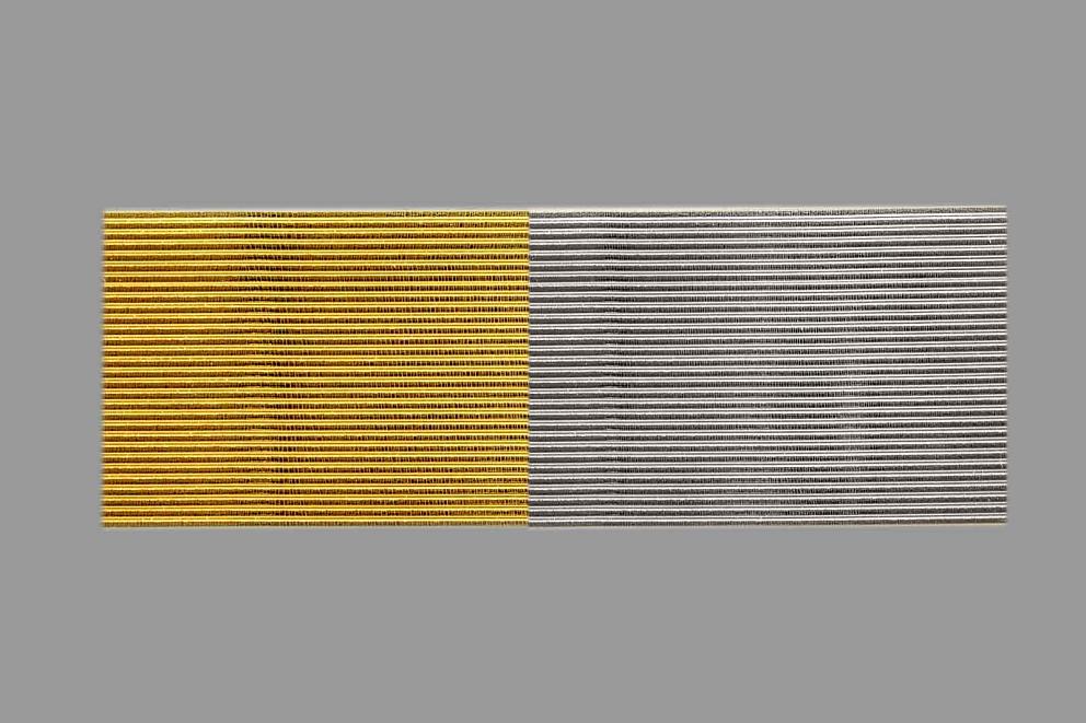 Bild Wachszierstreifen 1 mm x 200 mm 30 Stk gold metallic glänzend 