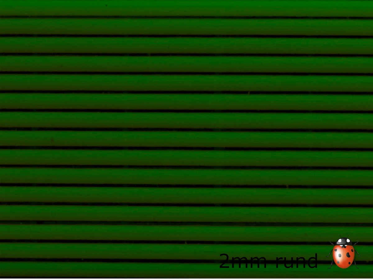 Bild Wachszierstreifen 2 mm x 200 mm rund 15 Stk hellgrün
