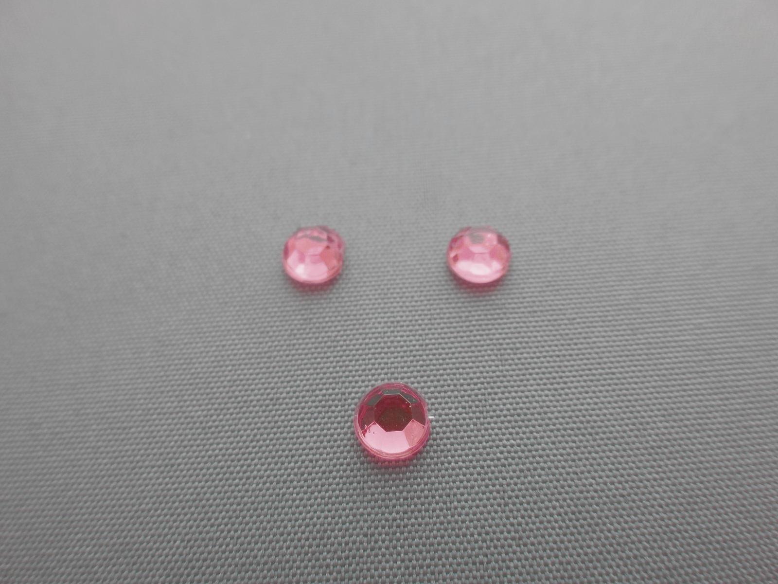 Bild Chatonrosen rosa Acryl 4mm 500Stk