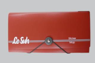 Bild Sticker Tasche rot